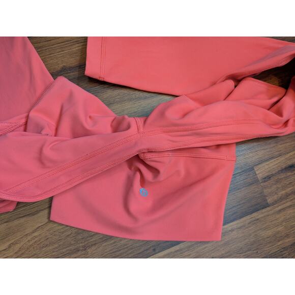 Lululemon Align High Rise Leggings Pink Coral - 28" Inseam Size 2 - Picture 5 of 7